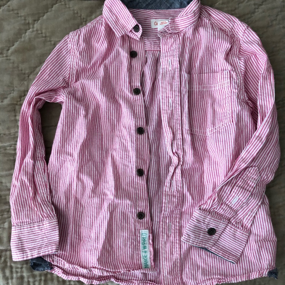 Long sleeve boys shirt